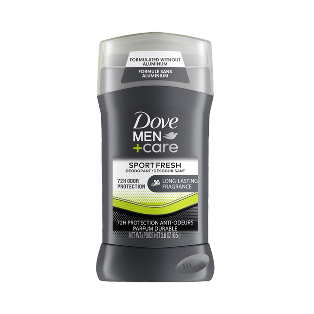 Dove Men+Care Déodorant Protection Anti-Odeurs 72H, Fraîcheur Sportive | 85 g
