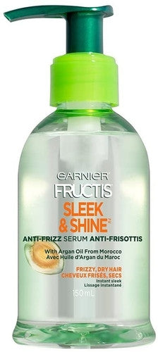 Garnier Fructis - Sleek &amp; Shine - Sérum anti-frisottis à l'huile d'argan du Maroc | 150 ml
