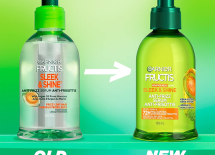Garnier Fructis - Sleek & Shine - Anti-Frizz Serum with Argan Oil from Morocco | 150 ml