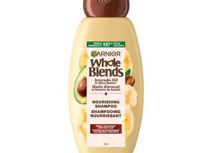Garnier - Whole Blends Avocado Oil & Shea Butter Nourishing Shampoo | 370 mL