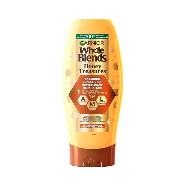 Garnier - Whole Blends Honey Treasures Repairing Conditioner | 370 mL
