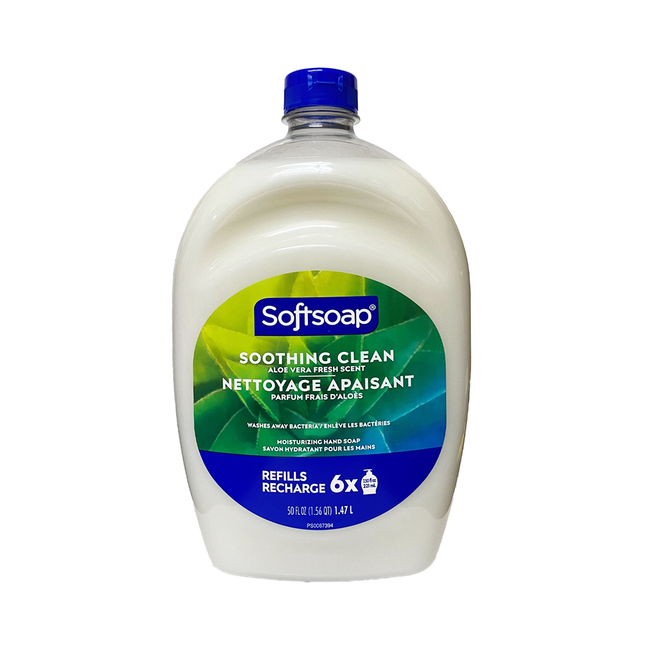 Softsoap - Hand Soap Refill, Aloe Vera Fresh Scent | 1.47 L