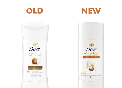 Dove - Advanced Care 72 Hour Antiperspirant, Shea Butter | 74 g