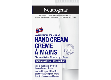 Neutrogena - Crème Mains Formule Norvégienne - Sans Parfum | 50 ml