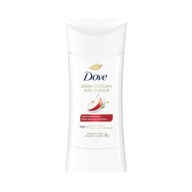 Dove - Advanced Care 72 Hour Antiperspirant, Apple & White Tea | 74 g