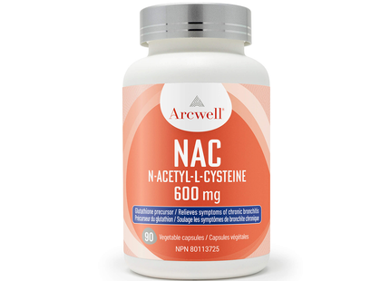 Arcwell - Nac N-Acetyl-L-Cysteine 600 mg | 90 Capsules