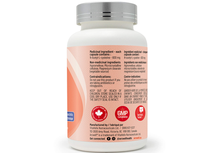 Arcwell - Nac N-Acetyl-L-Cysteine 600 mg | 90 Capsules