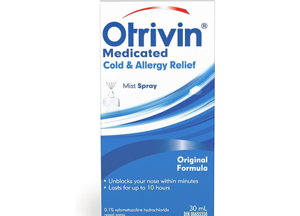 Medicated Cold and Allergy Relief Original Nasal Spray