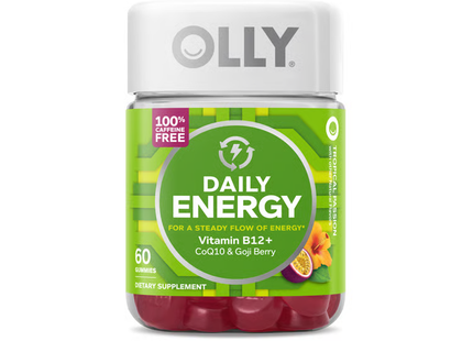 Olly - Énergie quotidienne, Passion tropicale | 60 bonbons gélifiés