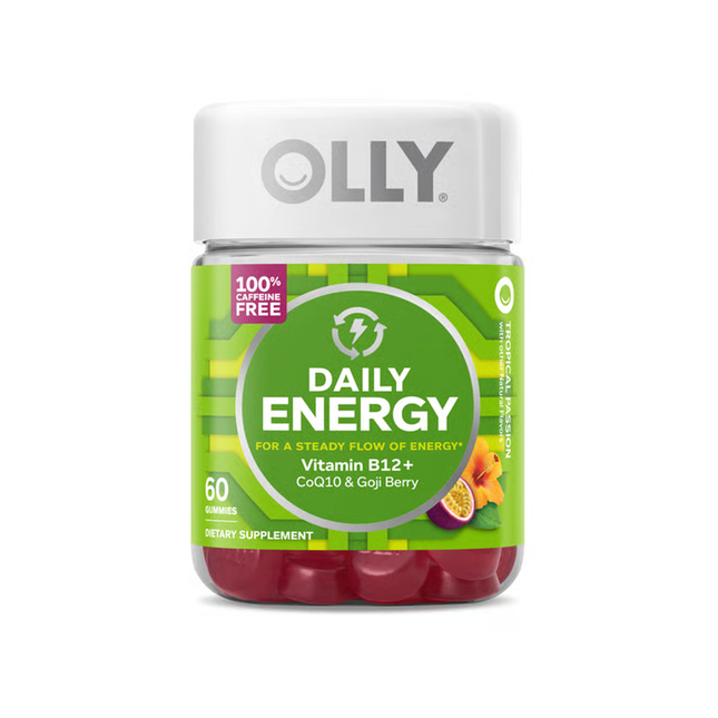 Olly - Daily Energy, Tropical Passion | 60 Gummies