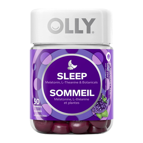 Olly - Sommeil - Mûre Zen | 50 gommes