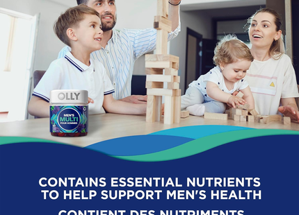 Olly - Men's Multi - Blackberry Blitz | 90 Gummies