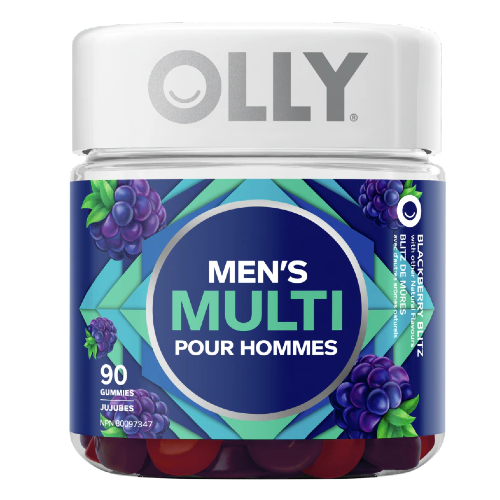 Olly - Multi pour hommes - Blackberry Blitz | 90 gommes