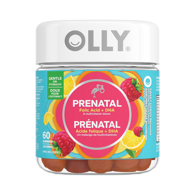 Olly - Multi prénatal - Agrumes sucrés | 60 gommes