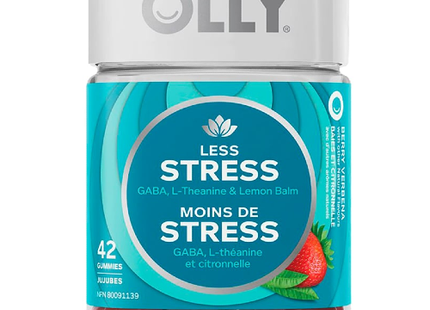 Olly - Moins de stress - Baie Verveine | 42 gommes