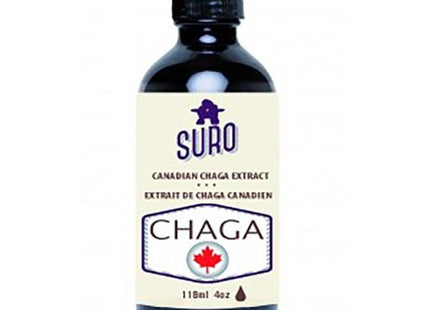 Suro Chaga biologique canadien 1:1 double extrait | 118 ml