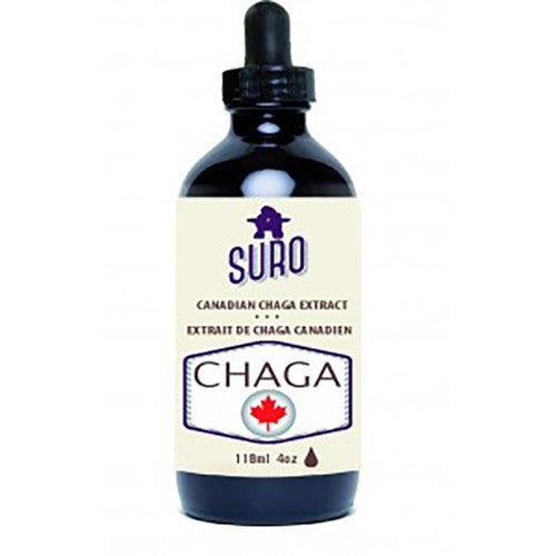 Suro Chaga biologique canadien 1:1 double extrait | 118 ml