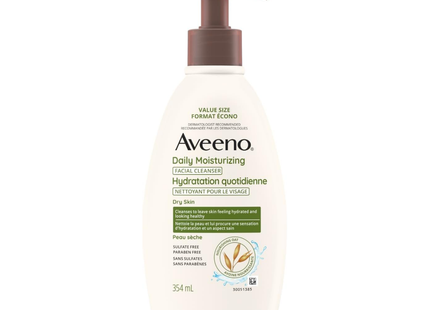 Aveeno - Nettoyant visage hydratant quotidien | 354 mL