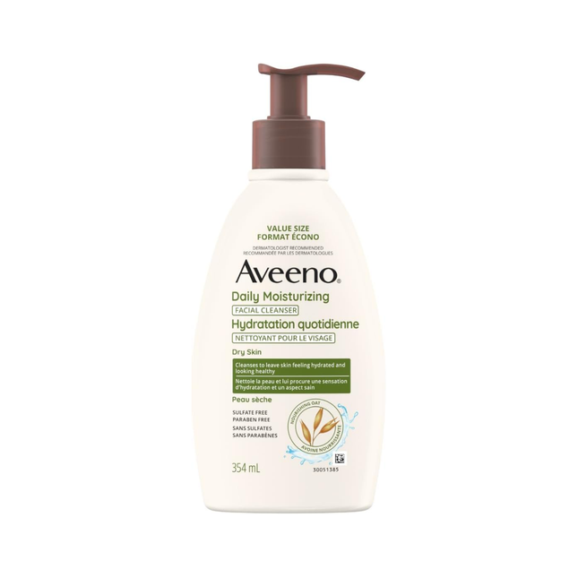 Aveeno - Nettoyant visage hydratant quotidien | 354 mL