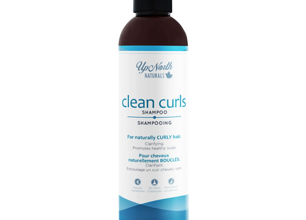 Up North Naturals - Shampooing Clean Curls pour cheveux bouclés | 236 ml