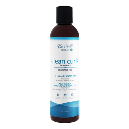 Up North Naturals - Clean Curls Shampoo For Curly Hair | 236 mL
