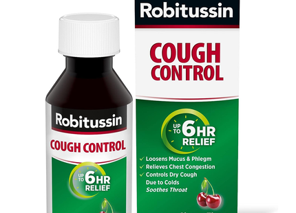Robitussin - Cough Control 6HR - Cherry Flavour | 250 mL