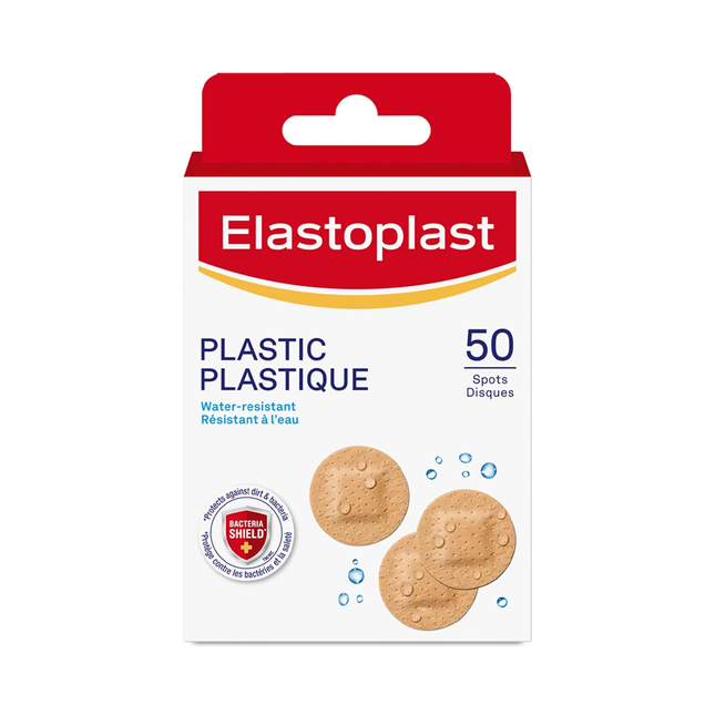 Elastoplast - Plastic Water-resistant Bandages | 50 Spots