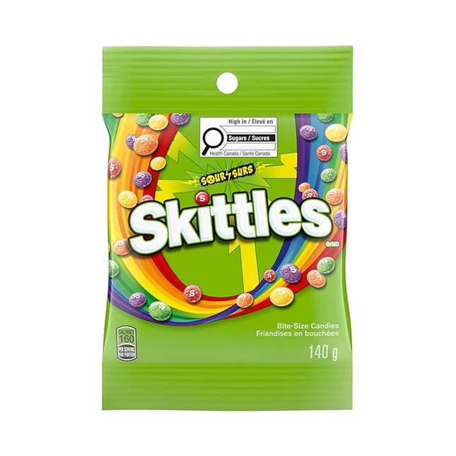 Skittles - Acidulé | 140 g