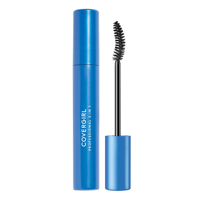 CoverGirl - Brosse droite professionnelle 3 en 1 pour mascara - 205 Noir | 9 ml