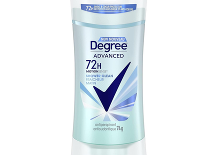 Degree - Antisudorifique MotionSense Shower Clean - Invisible | 74g