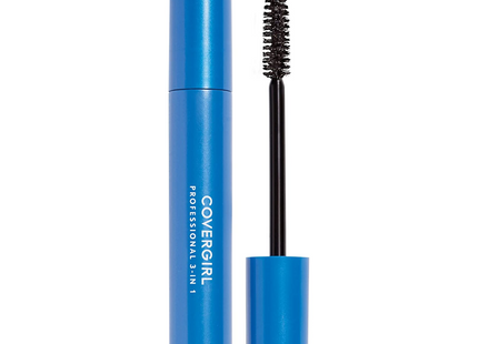 COVERGIRL - Brosse droite professionnelle 3 en 1 pour mascara - 210 Noir Brun | 9 ml