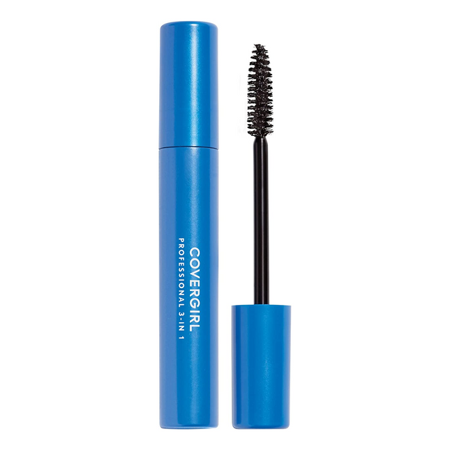 COVERGIRL - Brosse droite professionnelle 3 en 1 pour mascara - 210 Noir Brun | 9 ml