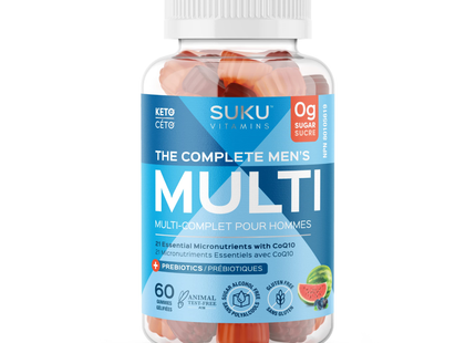 Suku Vitamins - The Complete Men's Multi | 60 Gummies