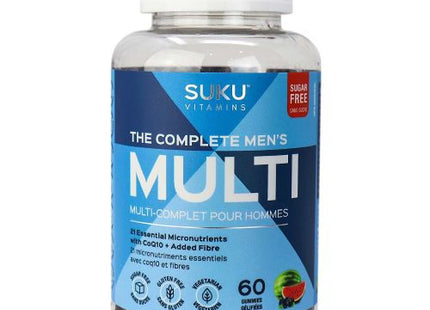 Suku Vitamins - The Complete Men's Multi | 60 Gummies