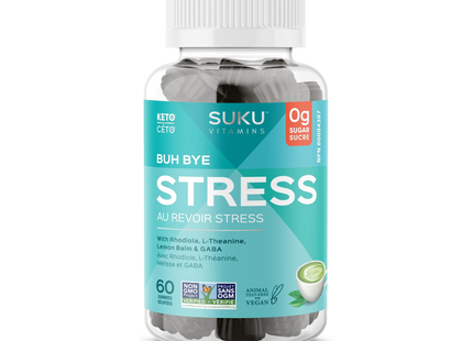 SUKU Vitamins - Buh Bye Stress | 60 Gummies