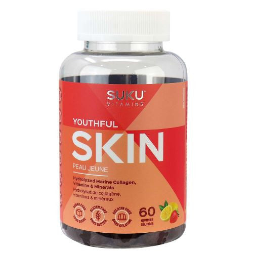 Vitamines Suku - Supplément jeunesse pour la peau | 60 gommes