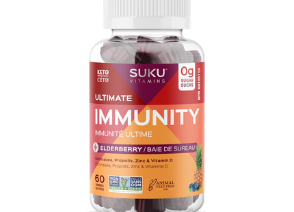 SUKU Vitamins - Immunité Ultime | 60 Gommes