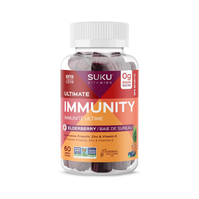 SUKU Vitamins - Ultimate Immunity | 60 Gummies