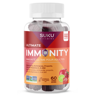 Suku Vitamins - Ultimate Immunity for Adults | 60 Gummies