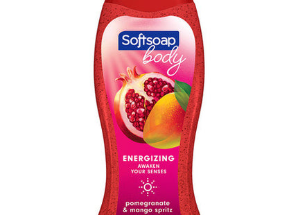 Softsoap - Moisturizing Body Wash - Energizing Pomegranate & Mango Spritz | 591 mL