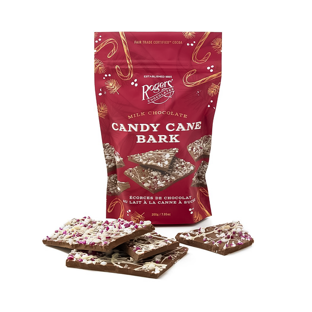 Rogers' Chocolates - Milk Chocolate Candy Cane Bark | 200 g