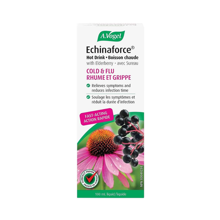 A.Vogel - Echinaforce traitement du rhume et de la grippe liquide avec sureau | 100 mL