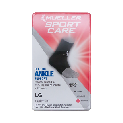 Mueller - Chevillère élastique Sport Care - Pied gauche ou droit | Grande