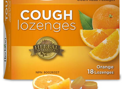 Herbion Naturals - Cough Lozenges - Orange | 18 Lozenges