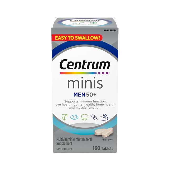 Centrum -  Minis Men 50+ Multivitamin | 160 Tablets