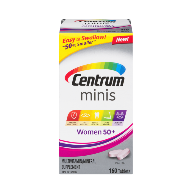 Centrum - Minis Woman 50+ | 160 Tablets