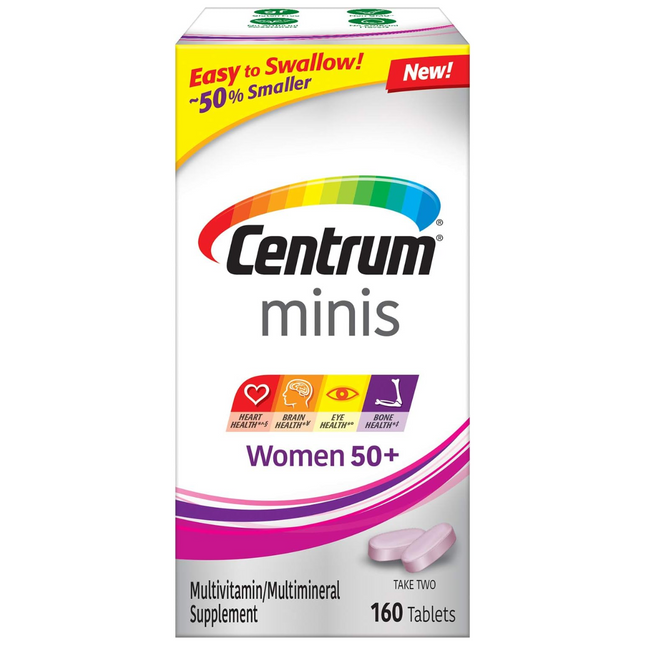 Centrum - Minis Woman 50+ | 160 Tablets