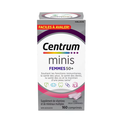 Centrum - Minis Femme 50+ | 160 comprimés