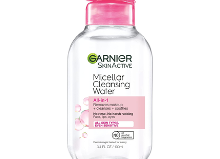 Garnier - SkinActive Micellar Cleansing Water All-In-1 + Soothes Travel Size | 100 mL