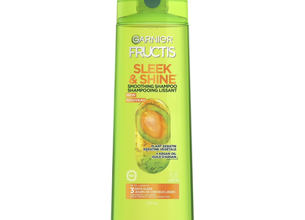 Garnier Fructis - Sleek & Shine Smoothing Shampoo with Vegan Keratin | 354 mL